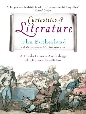 cover image of Curiosities of Literature